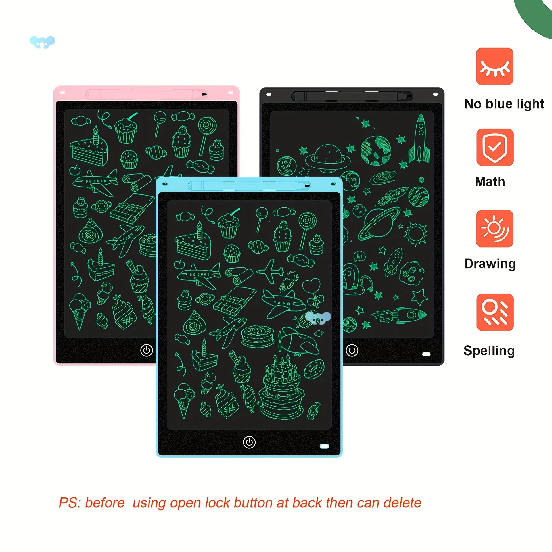 Набор досок для письма и рисования для детей премиум-класса