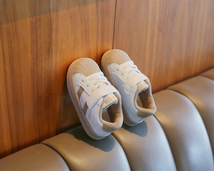 Vinter baby skal topp pojkar och flickor barnbräda plysch tjocka bomullsskor vattentät liten_voghion.com