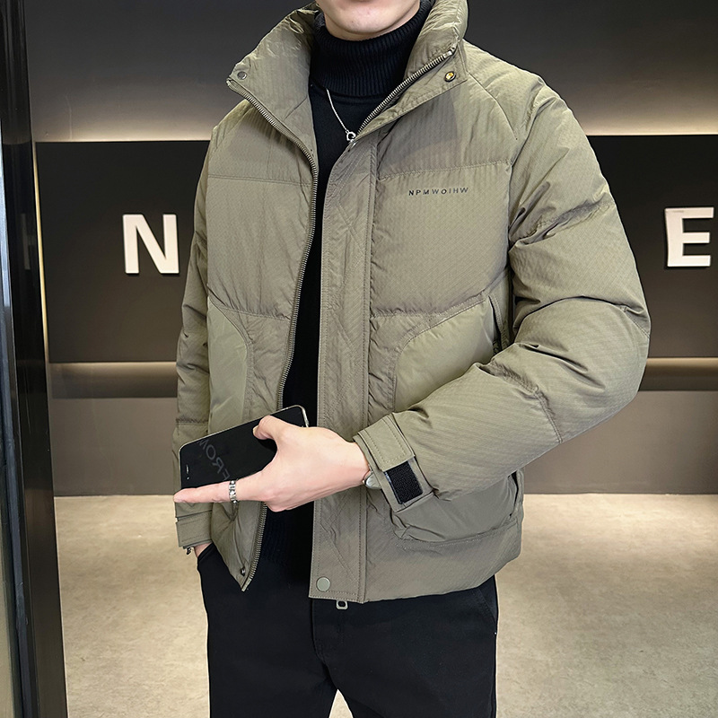 Winter trend casual solid color fashionable down jacket
