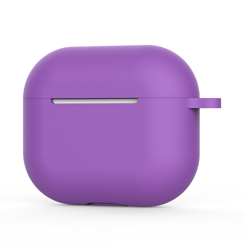 Aplicable a Apple airpods3 auricular caso inalámbrico Bluetooth auricular caso airpods silicona resistente a la caída de la caja protectora