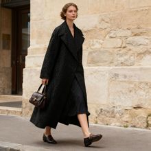 韩系个性英伦风气质棉衣2025秋季新款高级感长款棉服外套女装秋冬