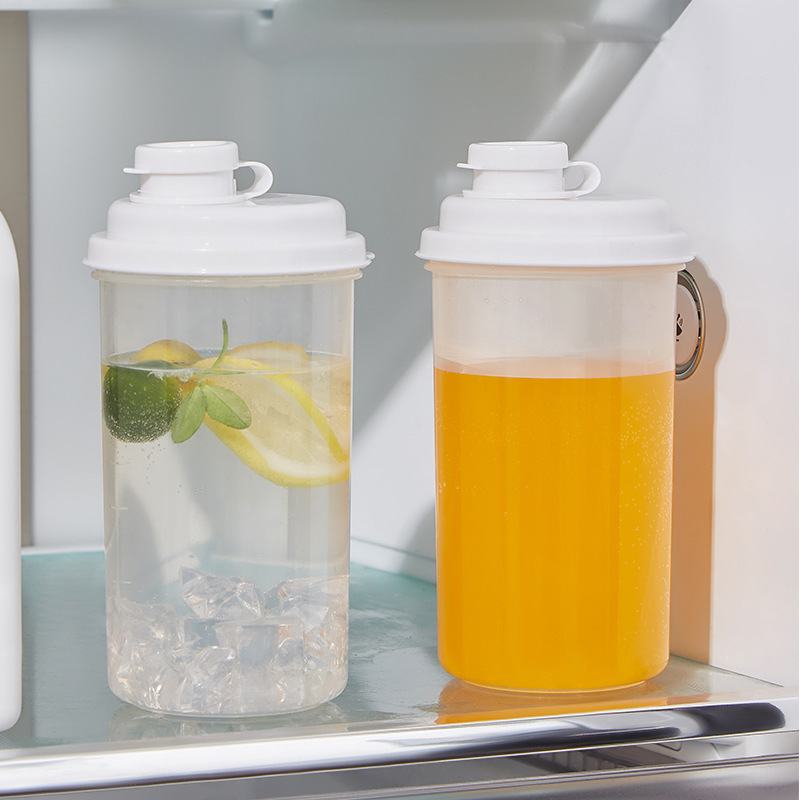 Home Cold Brew Water Cup Refrigerator Chilled Water Pitcher Portable Fruit Tea Pot High-Temperature Flower Tea Pot Tea Drinking Cup