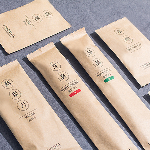 B&B Hotel Supplies Set Disposable Toiletries Set Disposable Toothbrush Wholesale Hotel Disposable Supplies