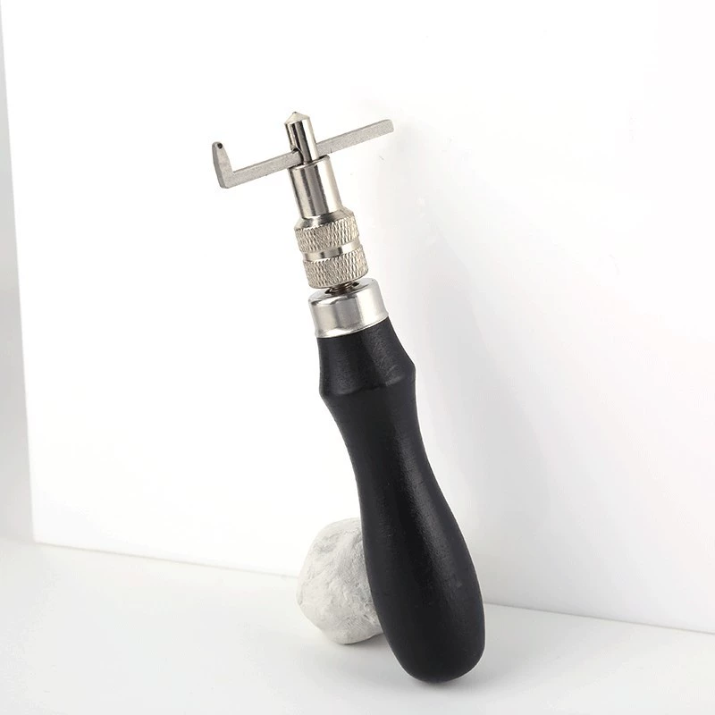Stainless steel leather groover seven-in-one multi-function edge cutter edge press edger hand tool