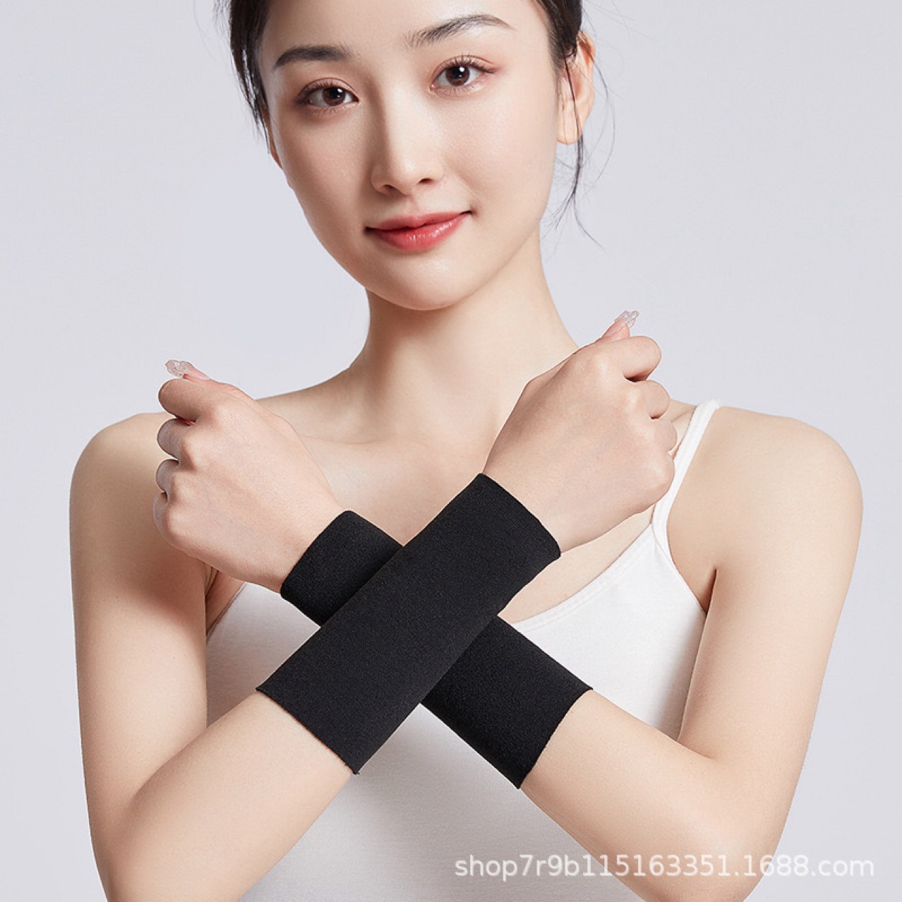 Velvet wristband