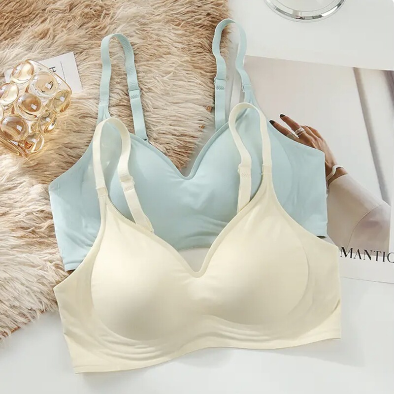 Seamless Jelly Bra Without Underwire, Push-Up, Anti-Sagging, Breathable, Beautiful Back Bra, Plus Size, Wireless Bra Seamless Jelly Bra Without Underwire, Push-Up, Anti-Sagging, Breathable, Beautiful Back Bra, Plus Size, Wireless Bra