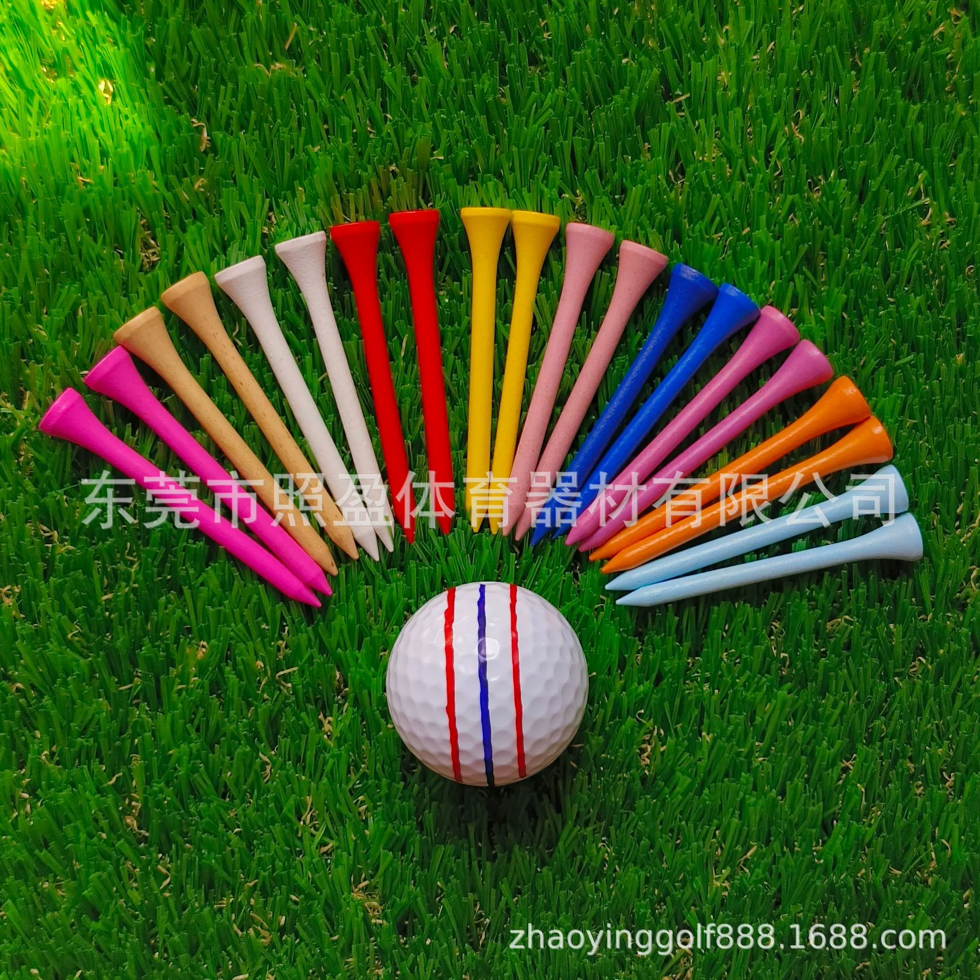 Производители поставляют Гольф поставляет деревянные гвозди для гольфа деревянный тройник мяч держатель различные спецификации