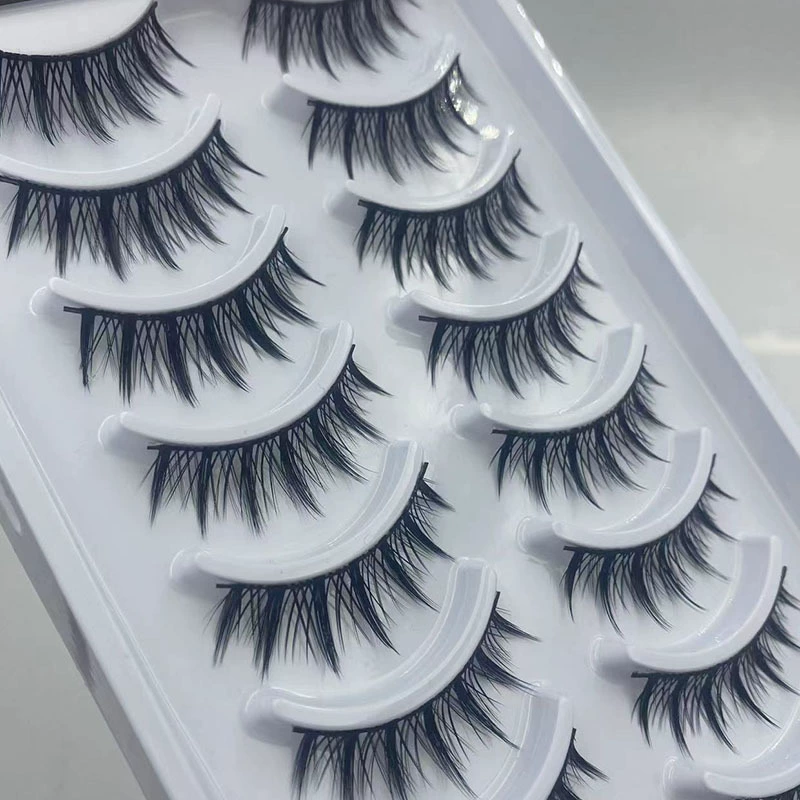 Dense comics for eyelashes, false eyelashes, European style, for every day