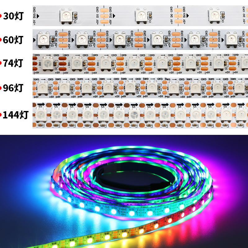 Lámpara de fantasía LED con programación RGB a todo color