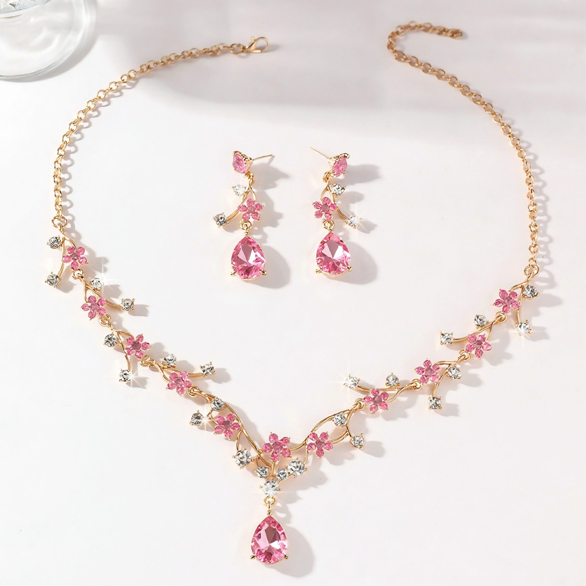 232 pink two-piece set