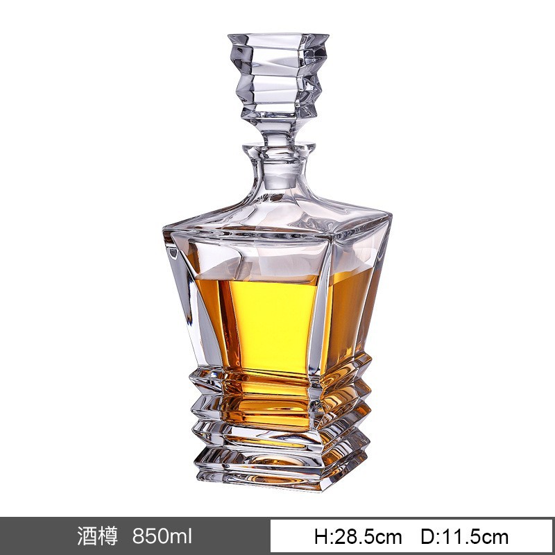 Taza de cristal de importación checa taza de whisky de alta gama ligeramente lujoso barril de vino doméstico taza de vino al por mayor personalizada image 14