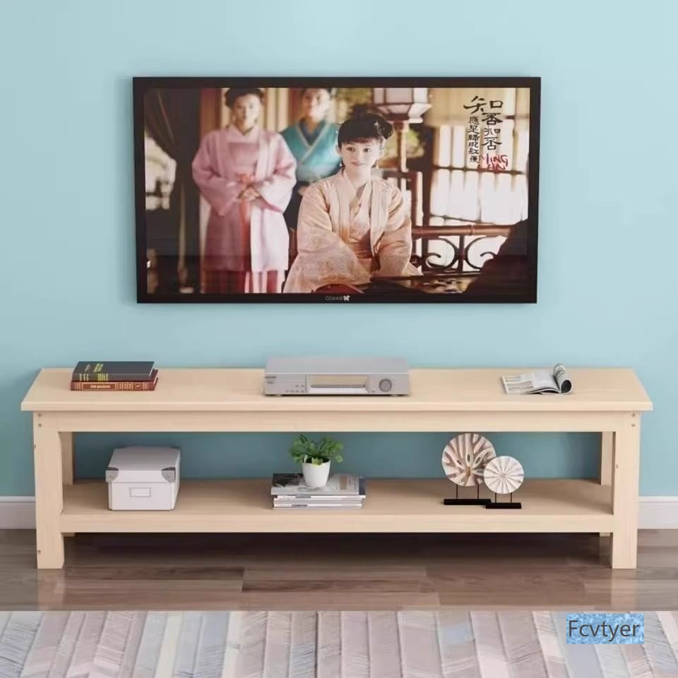 Haobang's New Living Room 2025 Floor-Standing Coffee Table Storage Rack Tv Normcore Tv Cabinet Accessible Luxury Style Small Outlet