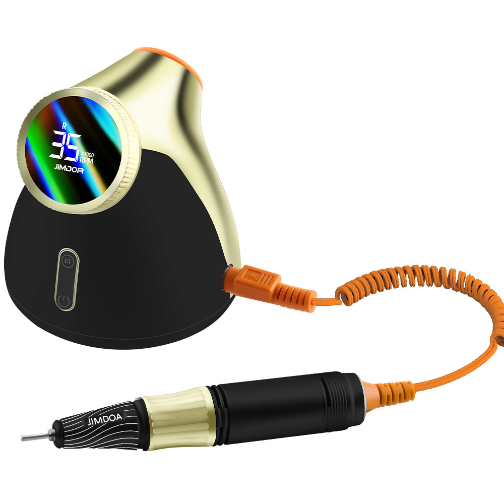 JIMDOA personalizado transfronterizo conveniente herramienta de pulido eléctrico de manicuras pantalla inteligente máquina eléctrica de alta velocidad