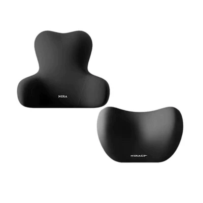 Waist support: Neck Pillow Lumbar Cushion Backrest