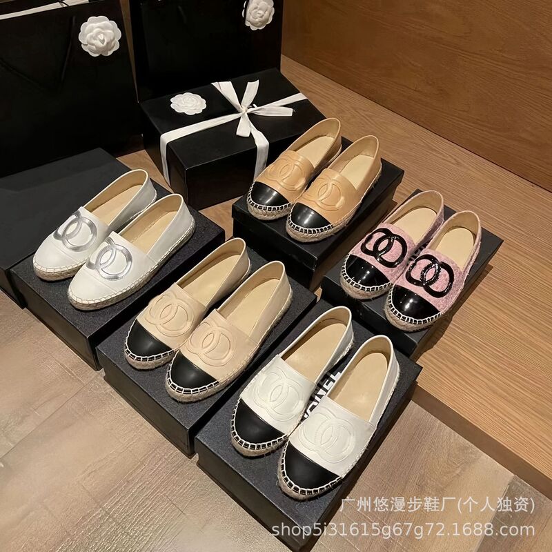 经典小香风渔夫鞋平底四季舒适懒人鞋一脚蹬休闲单鞋时尚乐福鞋女|undefined
