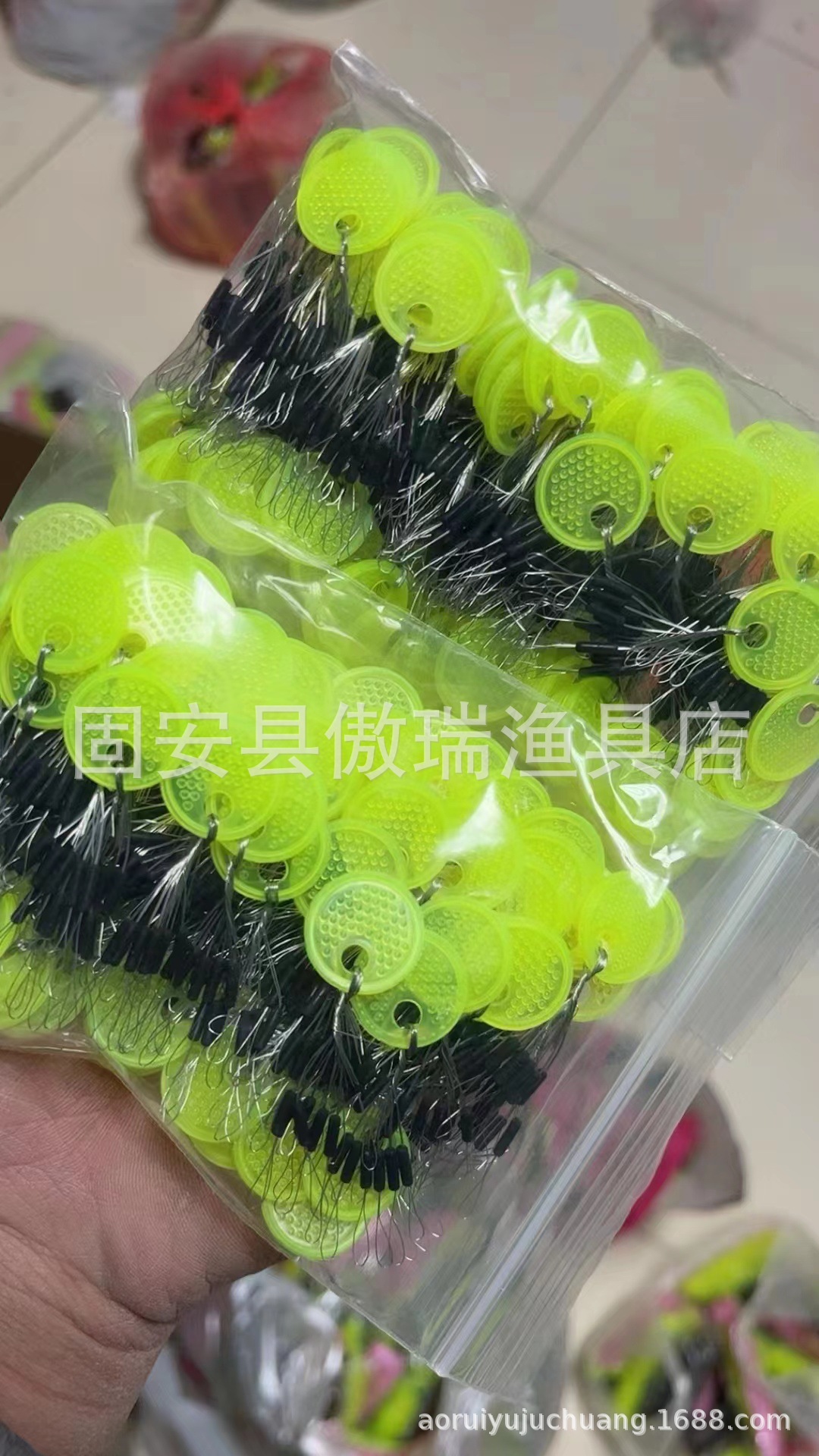 Upgraded cylindrical black 100 sets (600 pieces) 