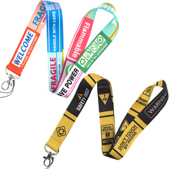 Lifestyle Quotes Sign Mobile Phone Cord, Personal ID Card Cord, Phone Pendant Cord, Necklace Cord, Keychain Gift