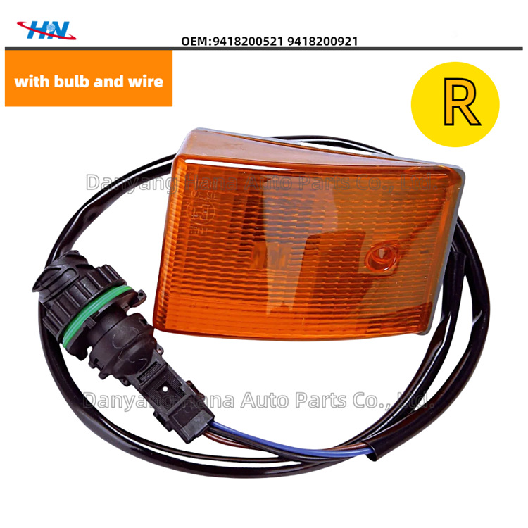 La señal de giro es adecuada para la luz del camión BMW Benz Actros MP3 MP2 MP1 luz de señal 9418200521