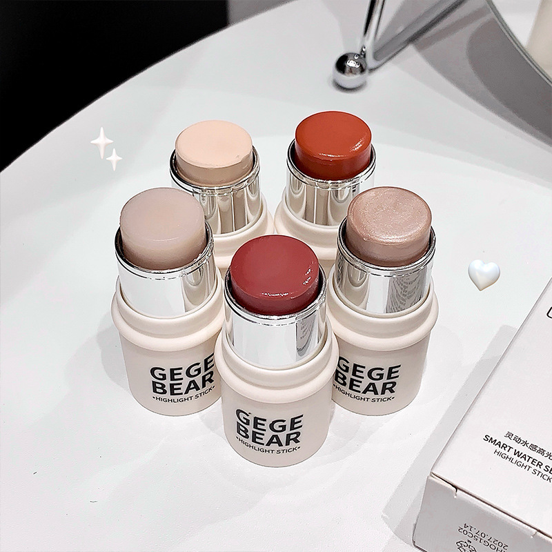 Gegebear aguas brillantes mate natural tierna coreana vigor de la chica de la fiesta de los estudiantes blush