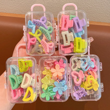 儿童发夹可爱宝宝后脑勺不伤发碎发卡小女孩女童刘海马尾抓夹头饰