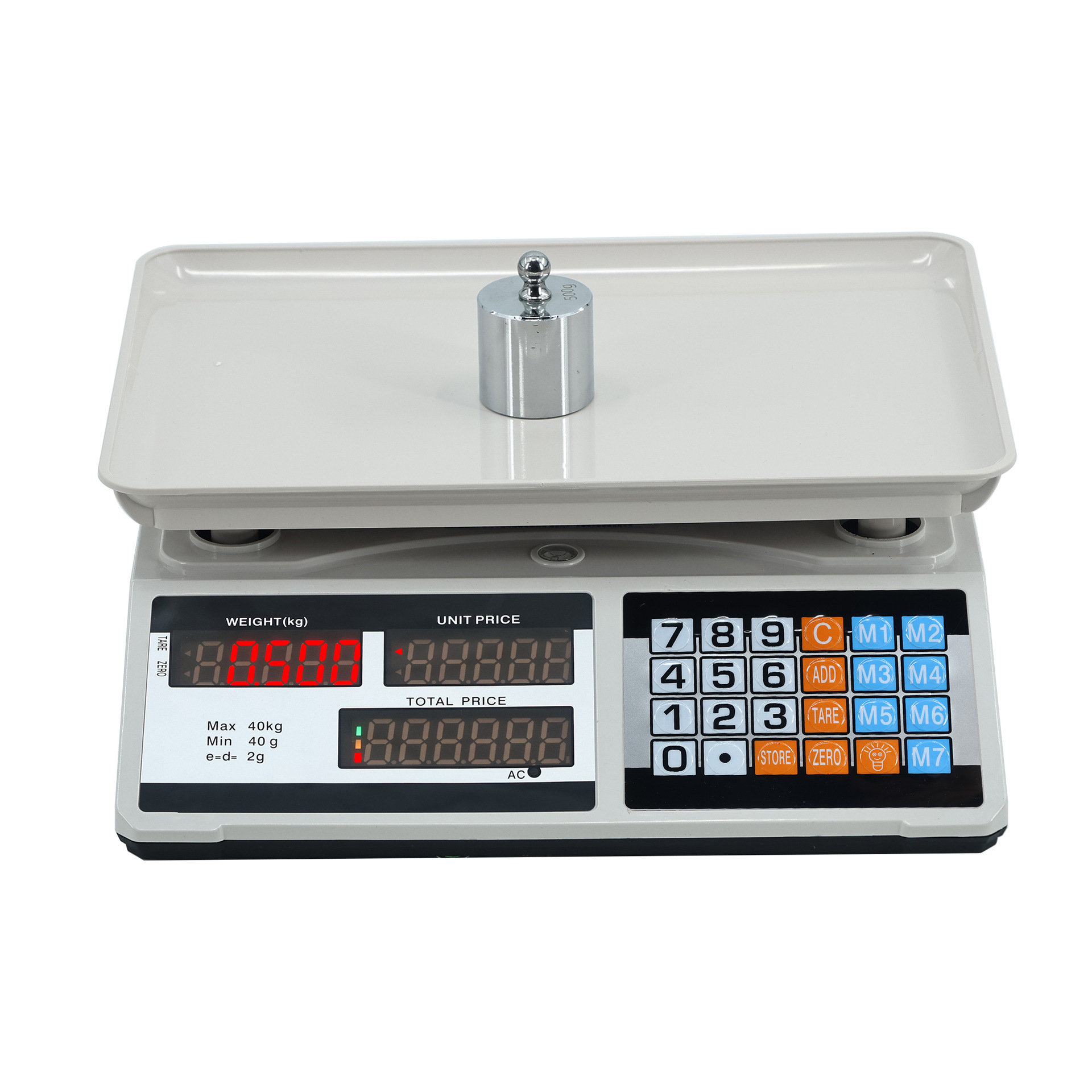 Exportaciones de comercio exterior inglés, rendimiento de alto costo, 40kg, modelos ordinarios, modelos de botones de acero, báscula electrónica de precisión, comercial image 11