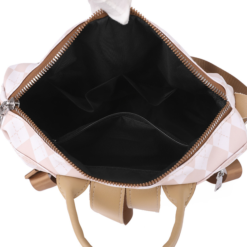 Comercio exterior al por mayor 2022 nuevas señoras mochila de cuero suave tendencia de la moda mochila de viaje multifuncional de doble uso mochila escolar