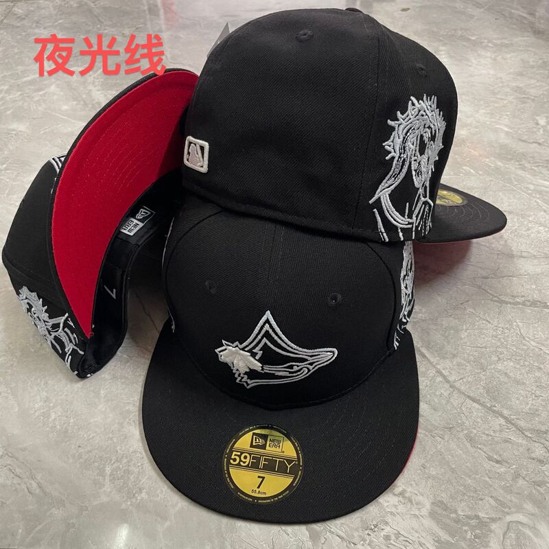 2025下半畅销款MLB 棒球帽平檐帽美式体育联盟闭合帽跨境外贸批发|undefined