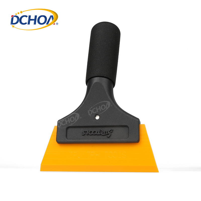 Car Film Tool Cleaning Scraper Beef Tendon Scraper Car Wash Wiper Glass Film Reinforced Handle Aluminum Alloy Handle