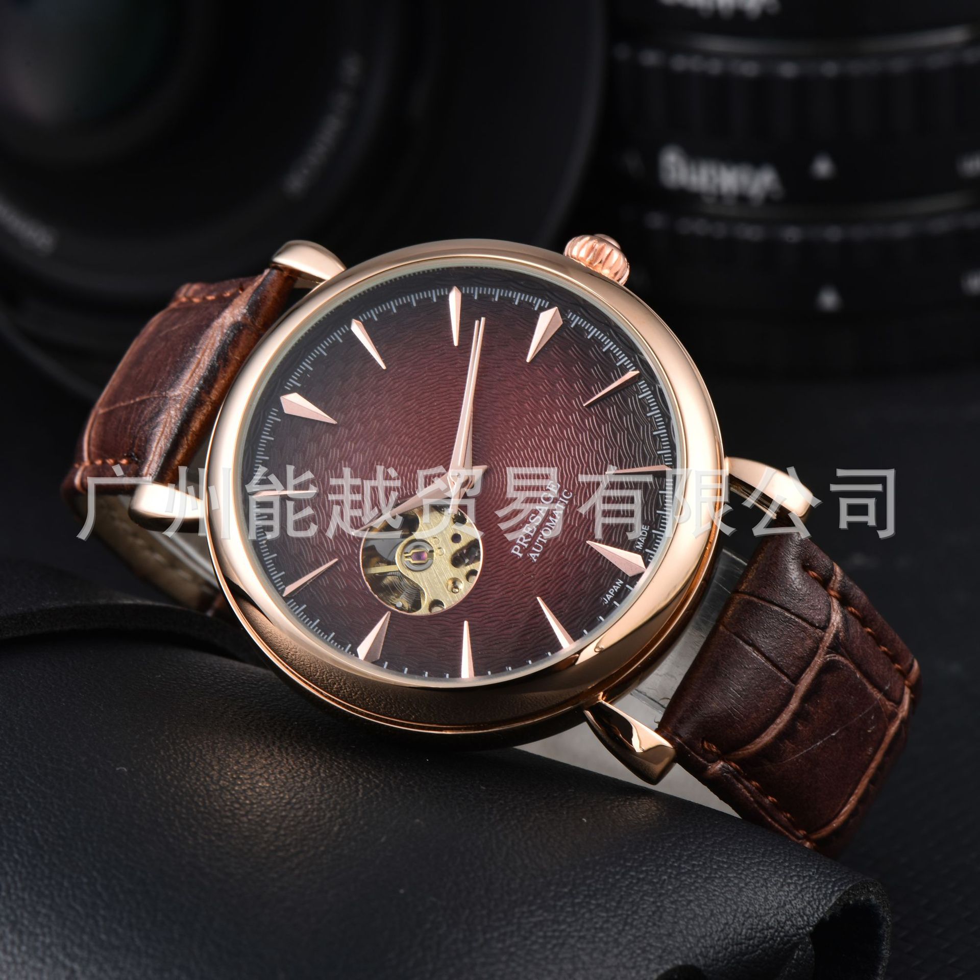 2025 Jingjia New Mechanical Fully Automatic Machine Cross-Border Men's Watch High Quality Mechanical Business Watch One Piece