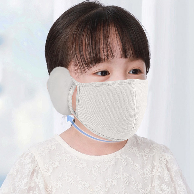 【在庫一掃】冬用耳当て付きマスク、防風マスク、電動自転車用防寒マスク、冬用防寒耳当て|undefined