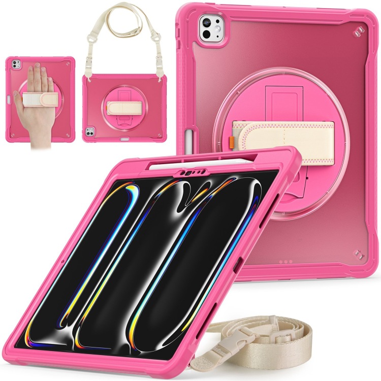 Popey A con cuello y correa de agarre de disco giratorio