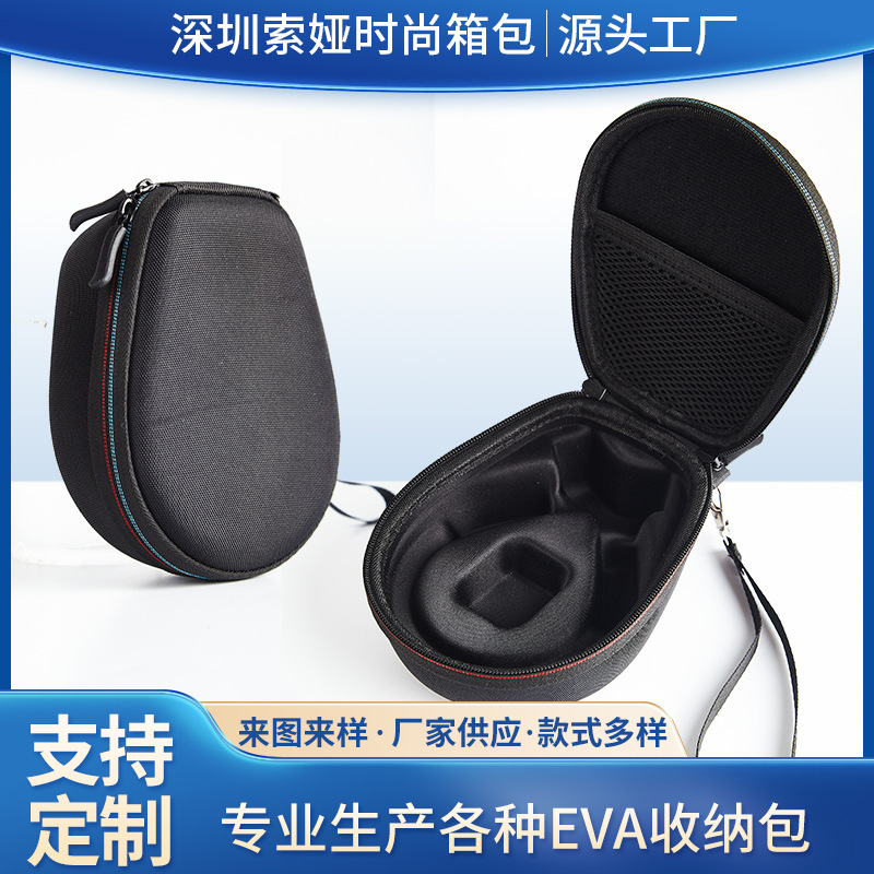 New Bone Conduction Headphone Bag Sports Headphone Packaging Box Back Hanging Neck Headphone Box EVA Small Headphone Storage Bag