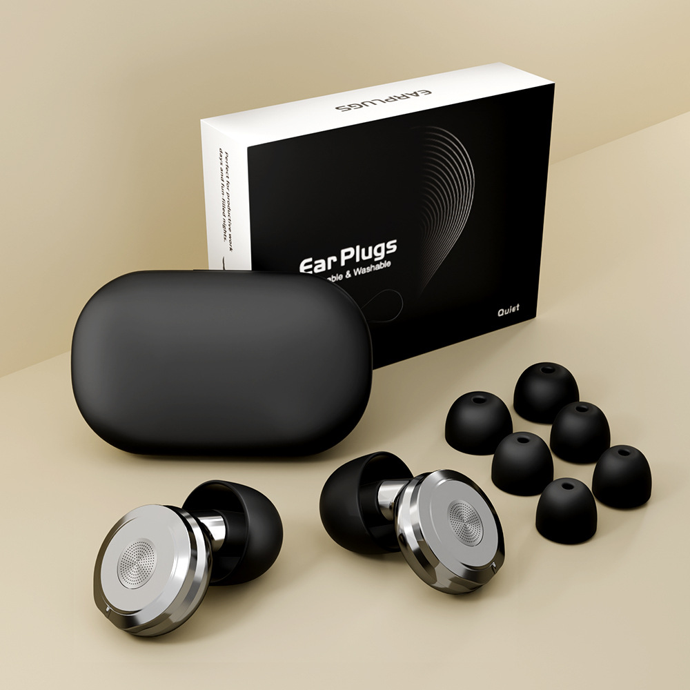 Tapones para Oídos Anti Ruido para Dormir de 3 Modos de Silicona y ABS con Reducción de Ruido para Dormir y Oficina image 10