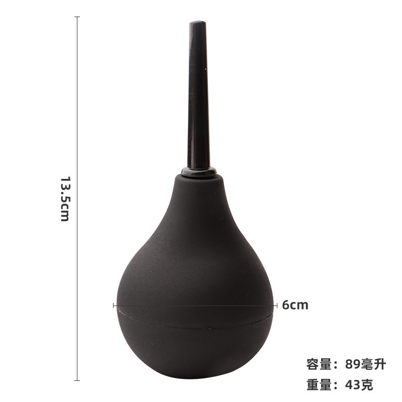 SM Anal Enema Cleaning Device with Silicone Nozzle for Intimate Hygiene — detail image 5