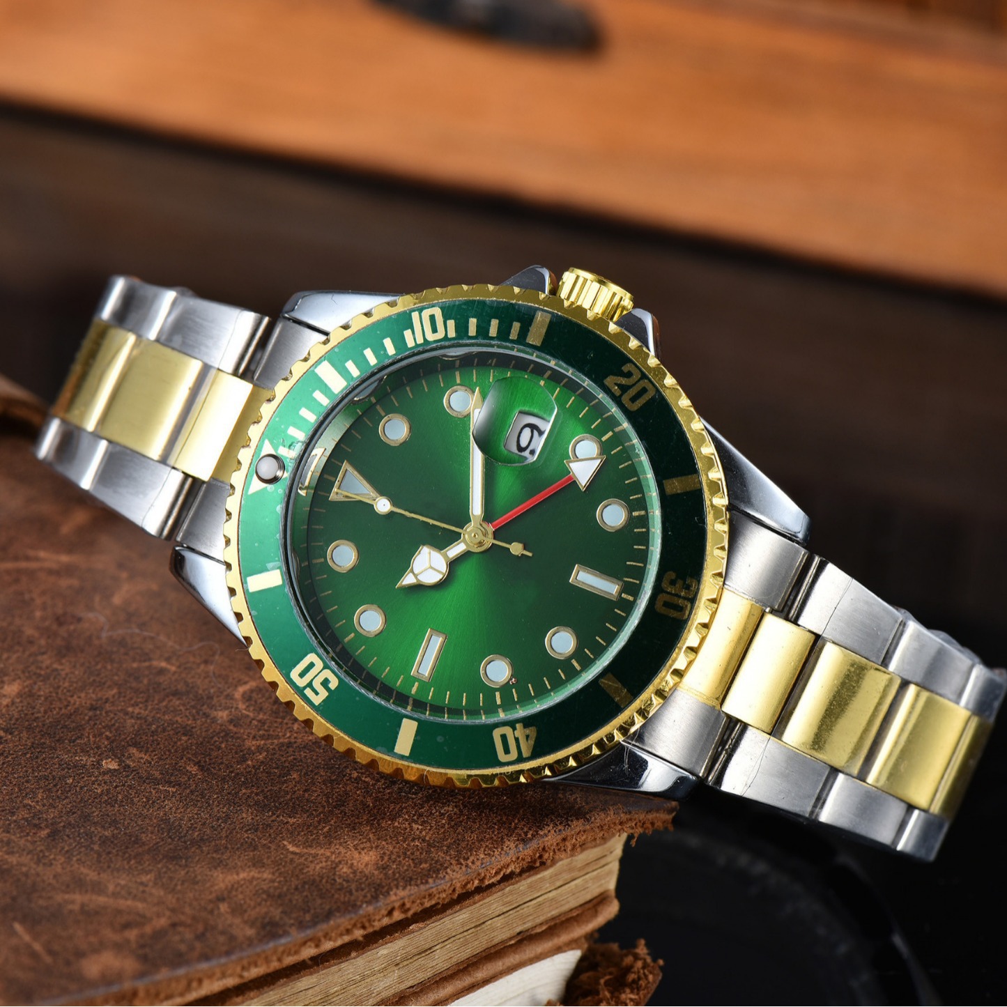 Factory Direct Cross-border Explosion Models Labor Brand Boutique Luxury Brand Watch 4-pin Luminous Men's Quartz Watch Wholesale