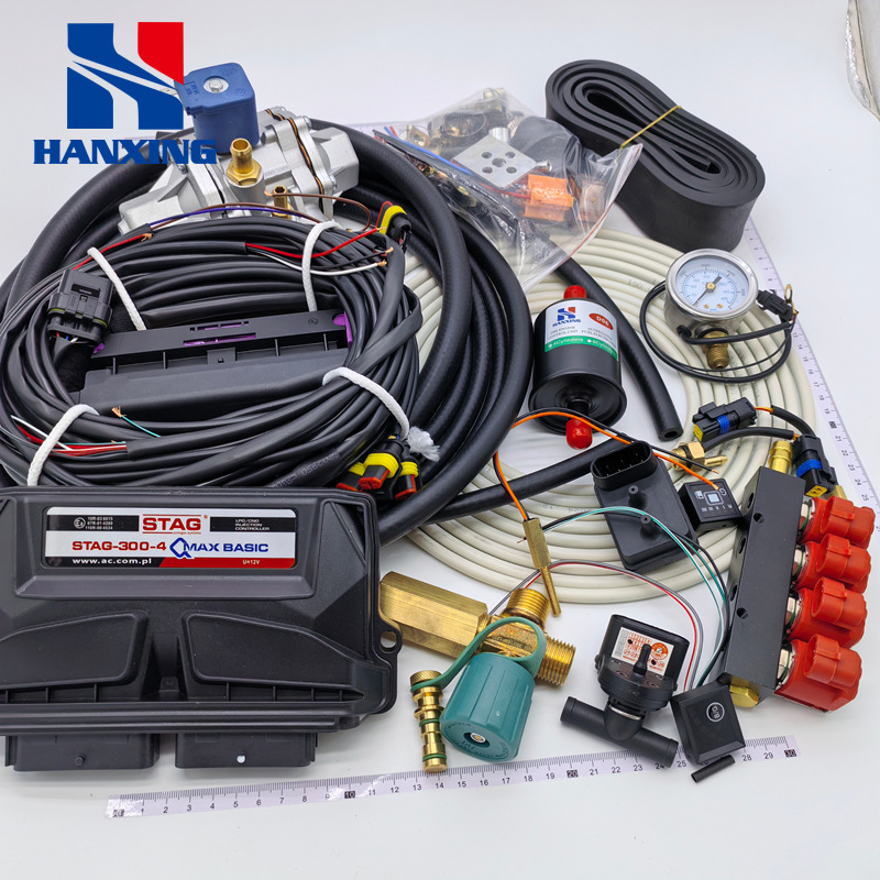 Car oil to gas modification STAG300 natural gas four-cylinder kit gas car accessories engine 3