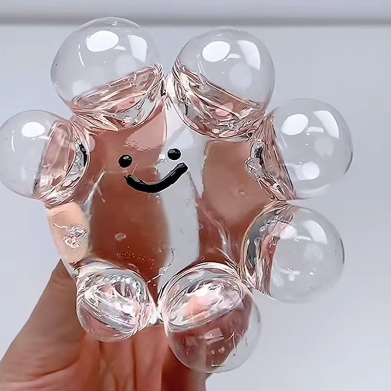 クリスタルボール自家製バブルピンチDouyinと同じスタイルの減圧おもちゃ、エアバブル、スローリバウンドピンチおもちゃ|undefined