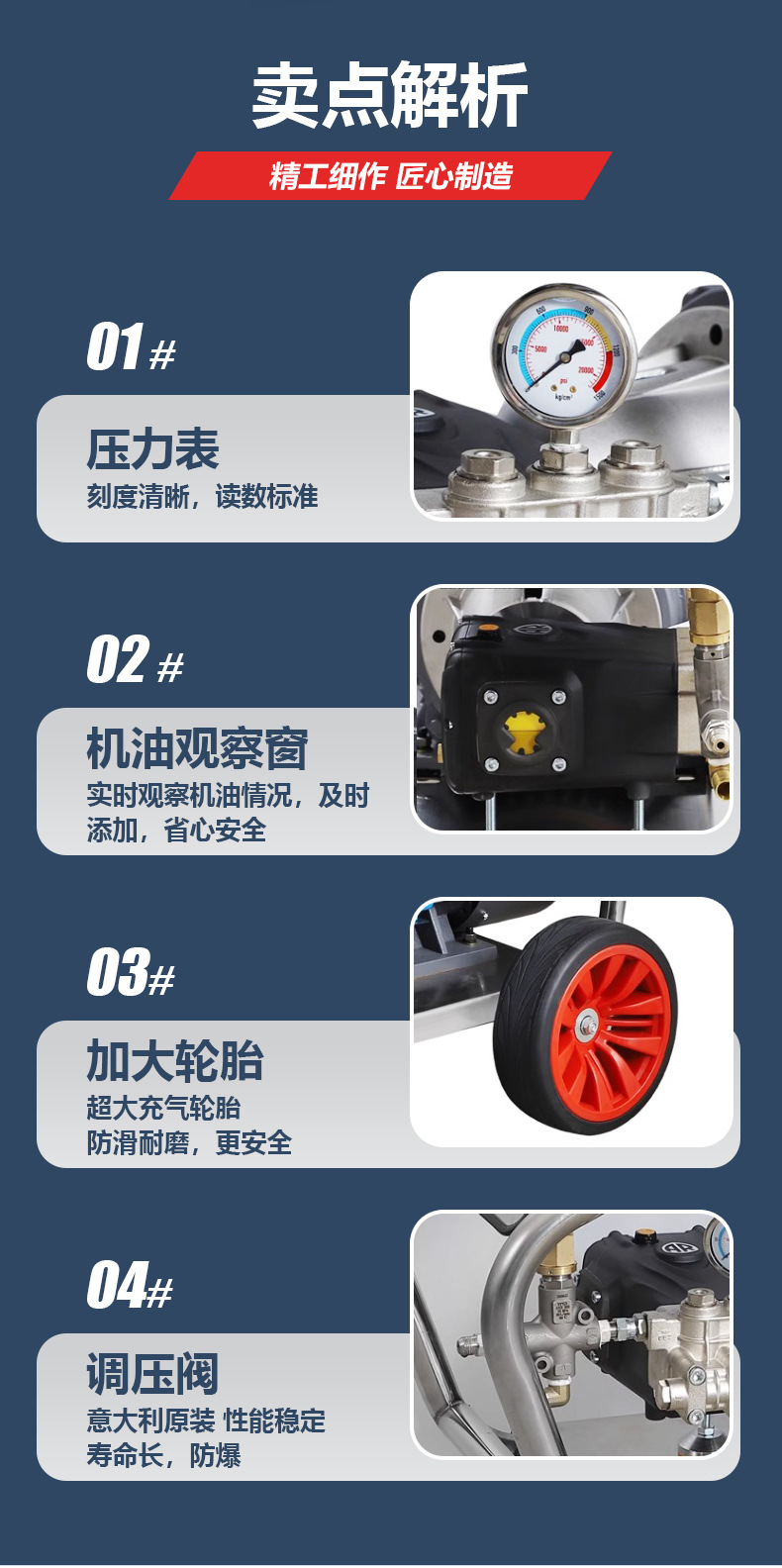 Ultra-high pressure industrial cleaning machine car wash shop dedicated high-power commercial FK pump head car washer farm