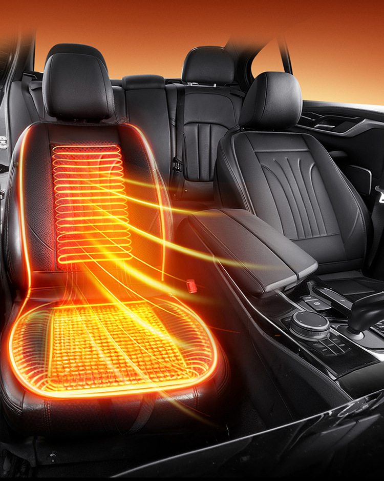 New Car Heated Seat Cushion Car Electric Heated Seat Cushion Winter Seat Heating Cushion Seat Cushion 12V Car Supplies