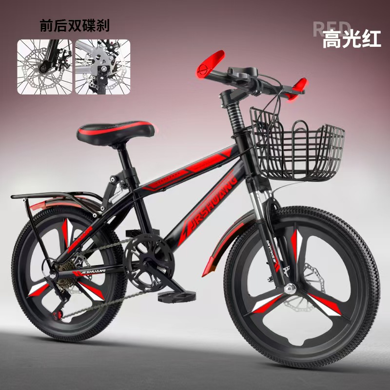 익스트림 에디션 - 검정색과 빨간색 - 일체형 휠 변속기 - 선물 팩