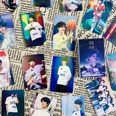 TOP登陸少年鐳射小卡雙面覆膜韓版55張卡片盒周邊專輯LOMO卡珍藏