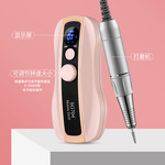 厂家定制充电式美甲打磨机 家用便携卸甲抛光去死皮磨甲器