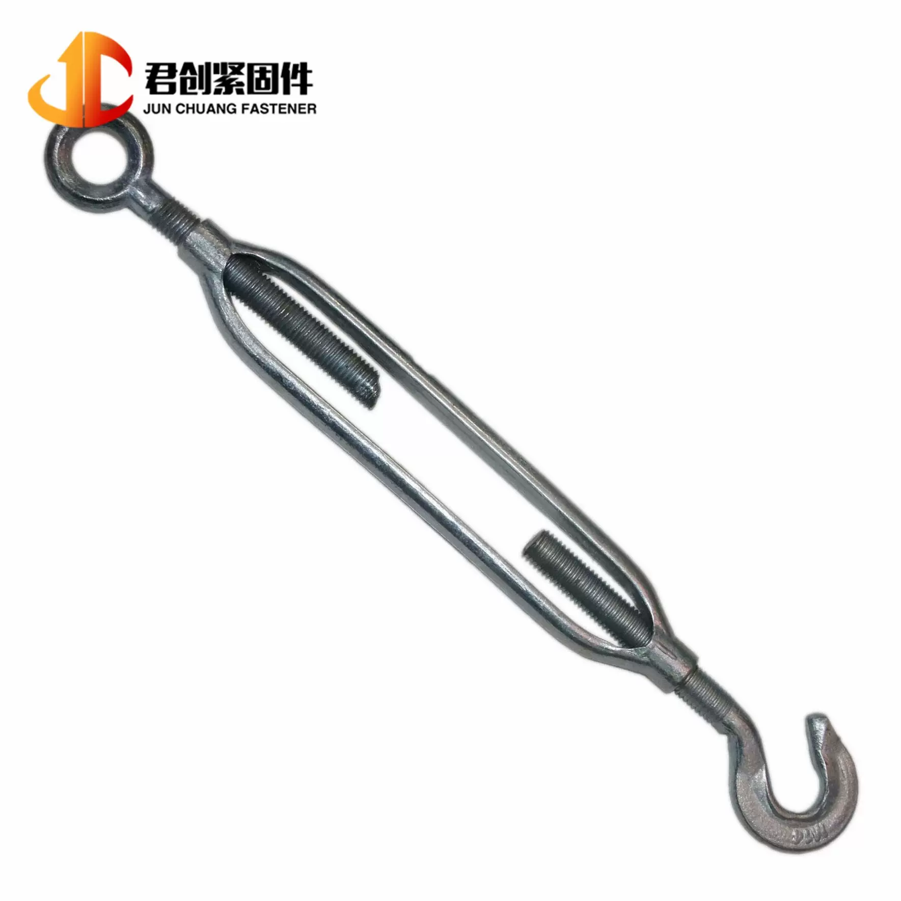 镀锌oc花篮螺丝玛钢开体uu型花篮螺栓钢丝绳收紧器 花篮螺栓