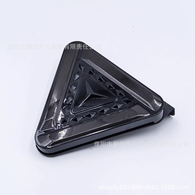 New Model Truck Trailer 24V Triangular Strobe Light Ultra-Bright Warning Light Brake Tail Light Anti-Rear Collision Led Anti-Fog Light