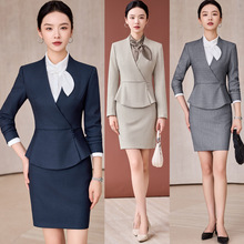 职业女装西服套装珠宝店美容师医美房地产销售餐饮前台经理工作服