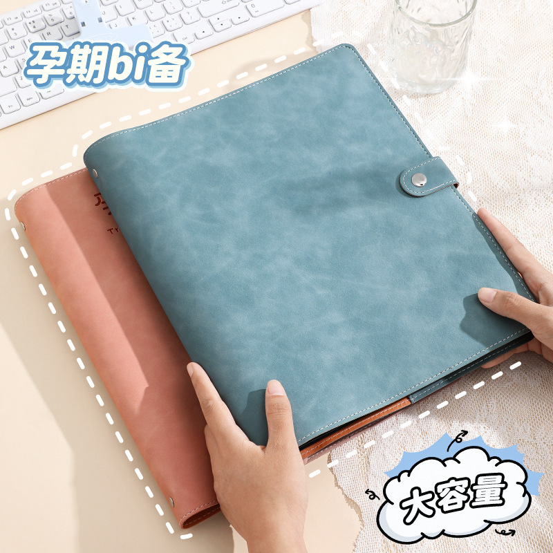 产检孕检收纳册报告单收纳袋孕妈妈b超建档手册本怀孕检查产检包|undefined