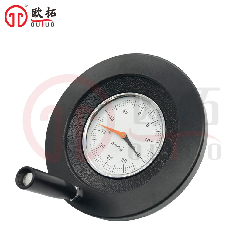 Máquina de harina de suministro directo, volante digital de paso para sierra de mesa de empuje, máquina de carpintería, máquina de impresión, dial, volante digital