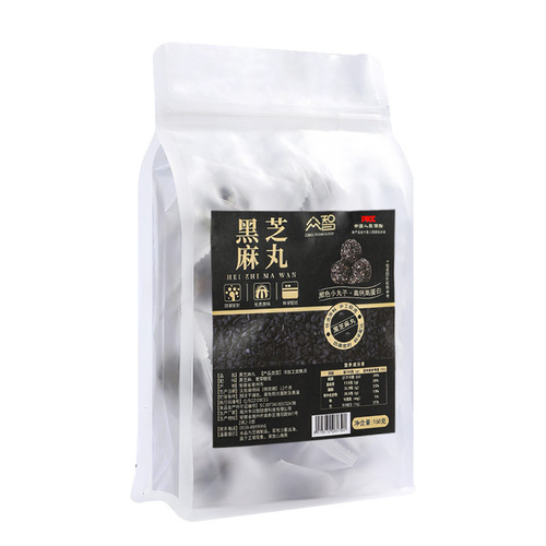 Zhongzhi 160g source factory Duoduo wholesales affordable black sesame pills and quick delivery PICC insurance