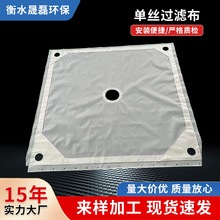 工业过滤布洗煤厂单丝滤网过滤布化工厂污泥污水处理压滤机搅拌站