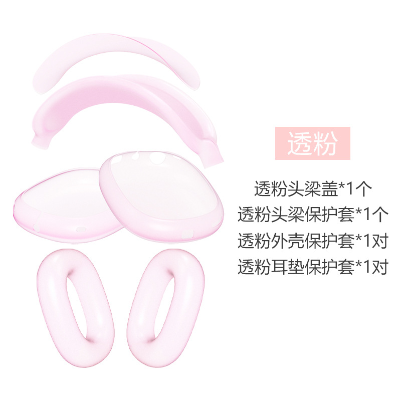 Funda para auriculares Apple AirPods Max, funda protectora de alta transparencia para AirPods Max, funda para diadema, funda para auriculares. image 19